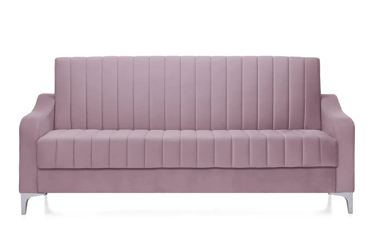Canapea Extensibila 3 Locuri Prestige AQUA cu Lada de Depozitare Marimea 212x70x97cm