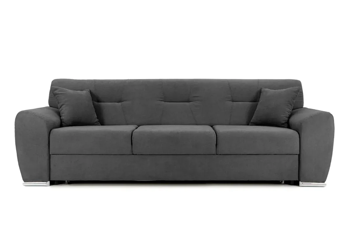 Canapea Extensibila 3 Locuri Prestige Astoria 241x96x86cm Gri