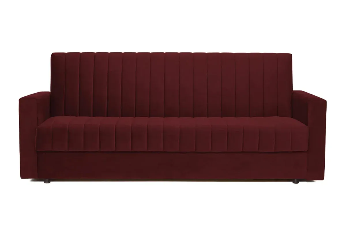 Canapea Extensibila 3 Locuri Prestige Emerald Click-Clac cu Lada 215x70x90cm