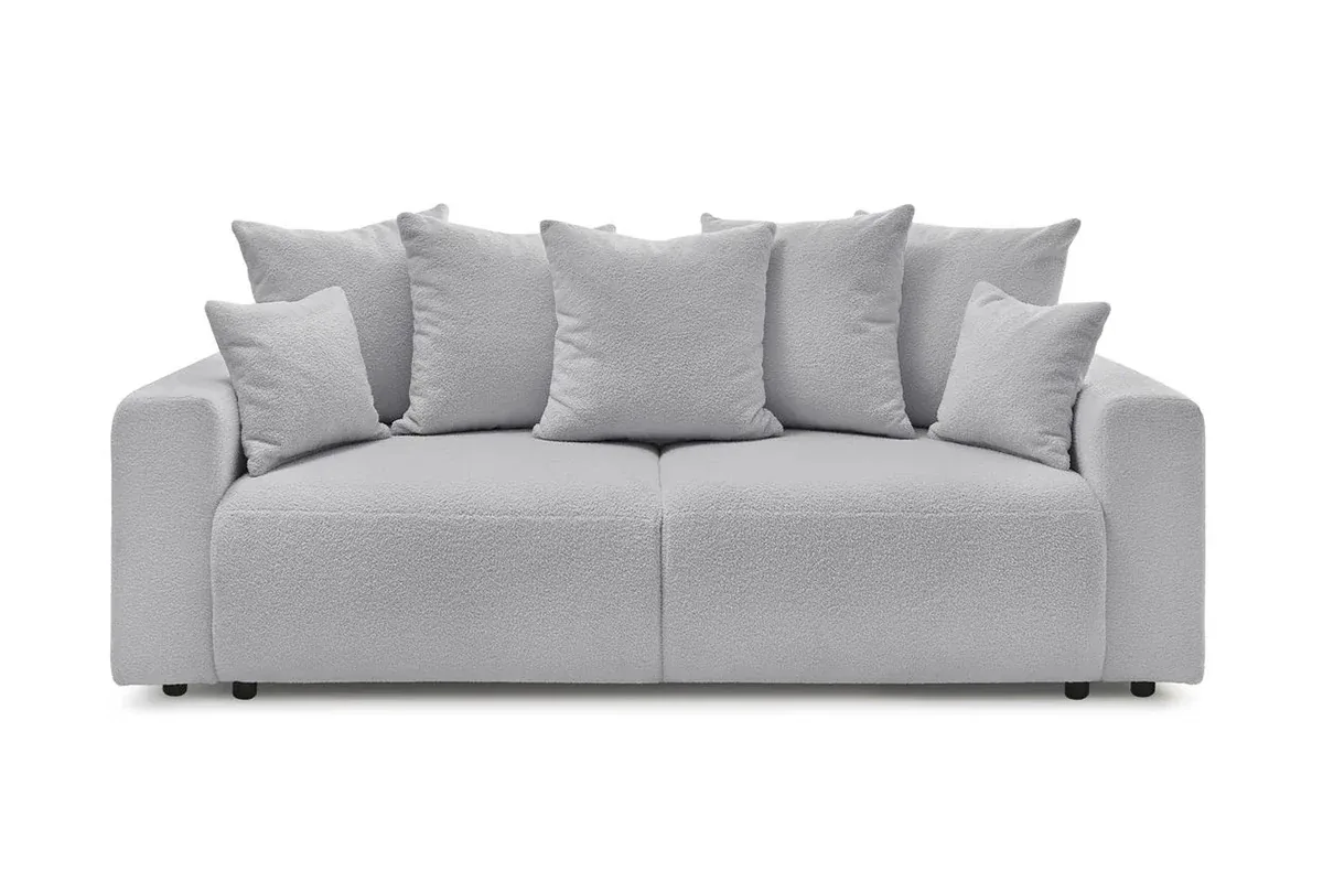 Canapea Extensibila 3 Locuri Prestige Livigno 235x93x100cm Negru