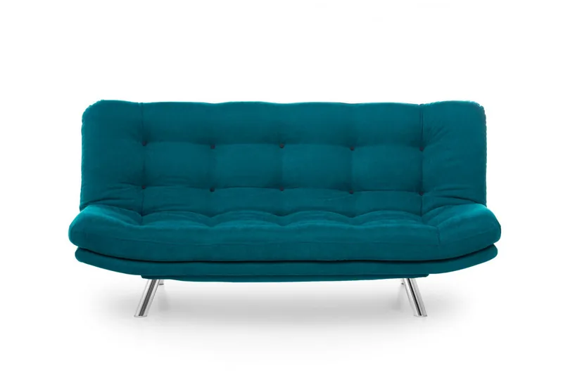 Canapea Extensibila 3 Locuri Salvador Misa Sofabed Verde - imagine 4