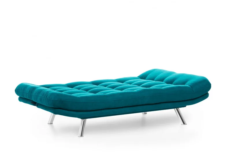 Canapea Extensibila 3 Locuri Salvador Misa Sofabed Verde - imagine 7