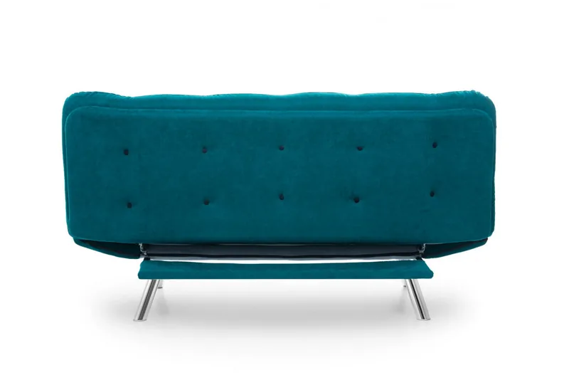 Canapea Extensibila 3 Locuri Salvador Misa Sofabed Verde - imagine 9