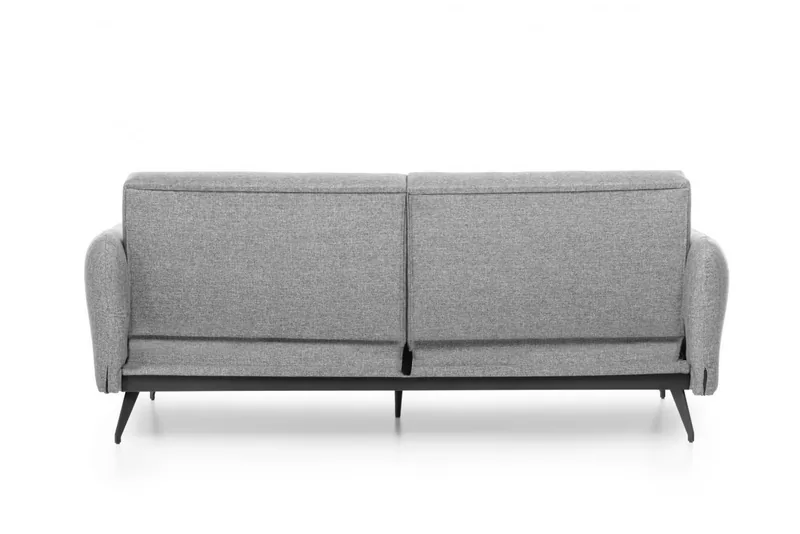 Canapea Extensibila 3 Locuri Salvador Ron Sofabed Gri - imagine 2
