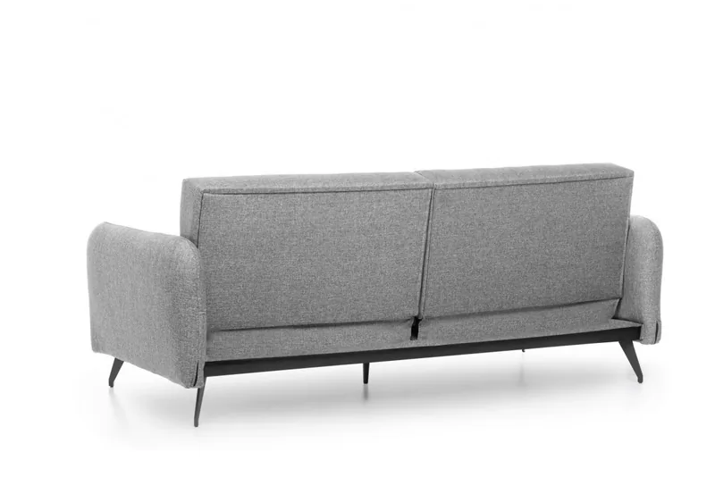 Canapea Extensibila 3 Locuri Salvador Ron Sofabed Gri - imagine 3