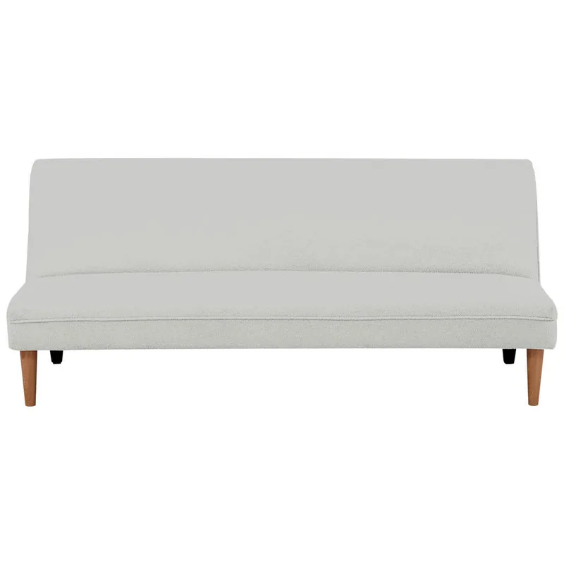 Canapea Extensibila Carryhome Boucle Alb 3 Locuri