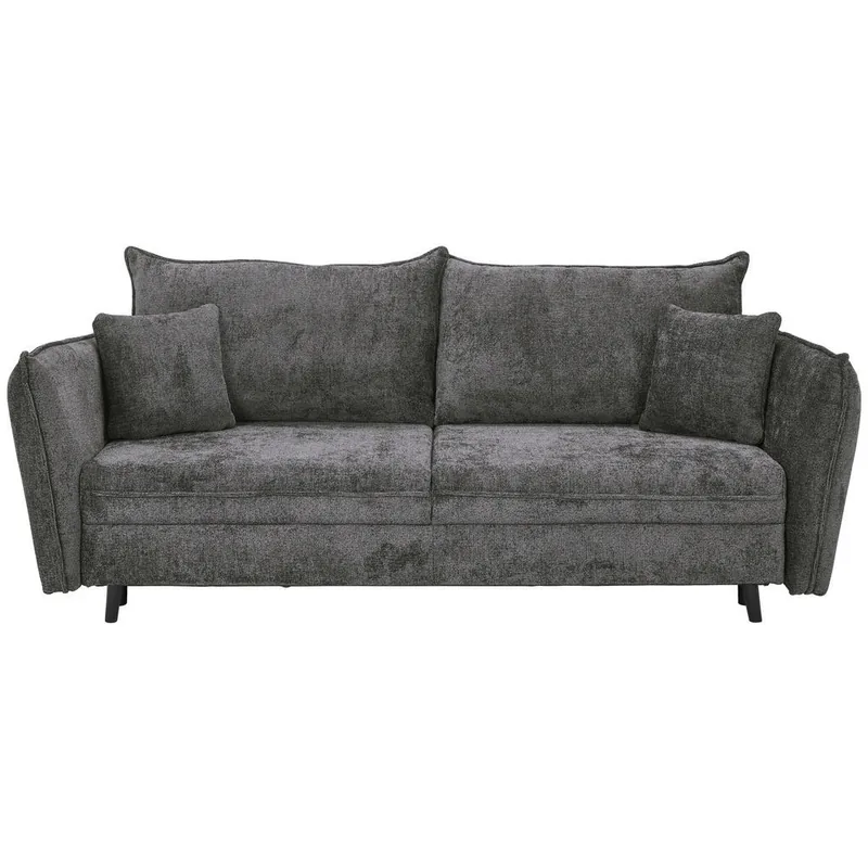 Canapea Extensibila Carryhome Textil Antracit 3 Locuri