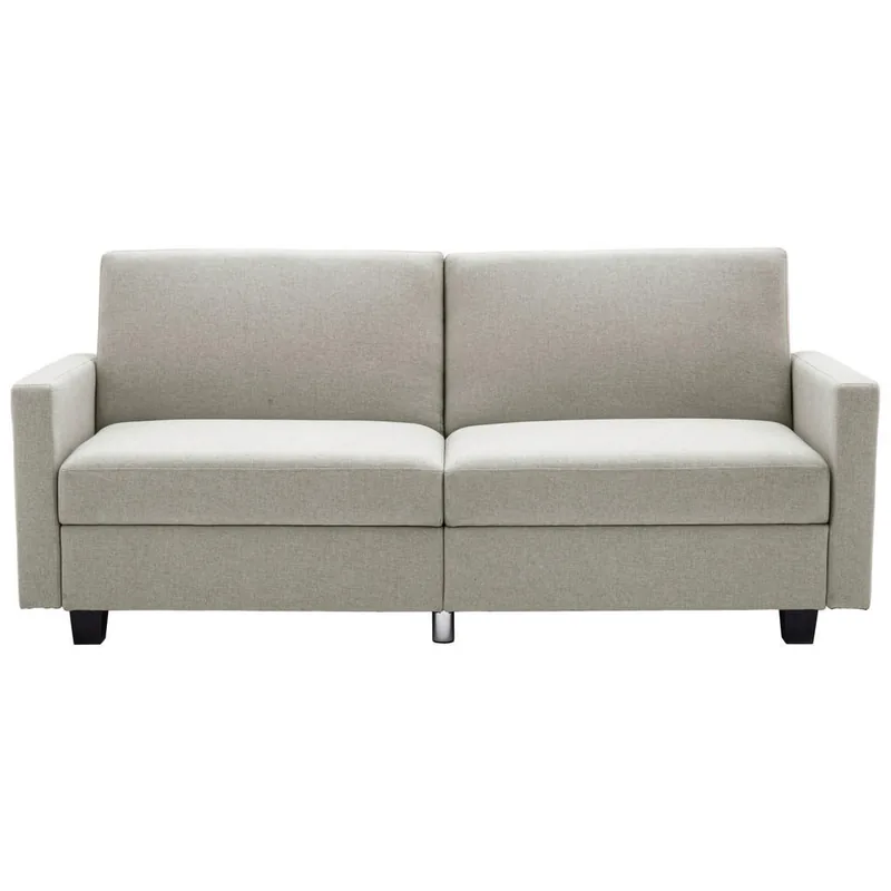 Canapea Extensibila Livetastic 2 Locuri Textil Crem Querschlafer