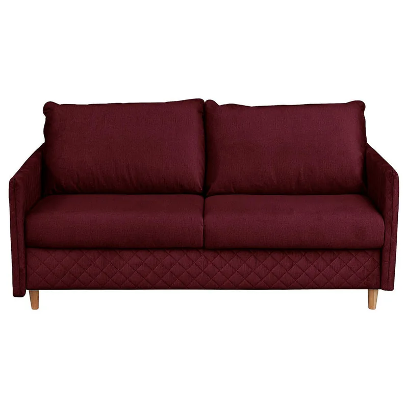 Canapea Extensibila Livetastic Textil Bordo 3 Locuri