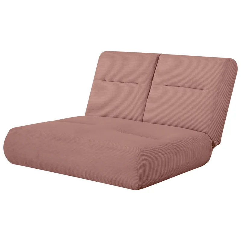 Canapea Extensibila Livetastic Textil Cord Roz Antic 159cm