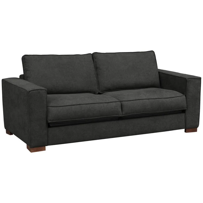 Canapea Extensibilă Mid.You Textil Antracit 3 Locuri