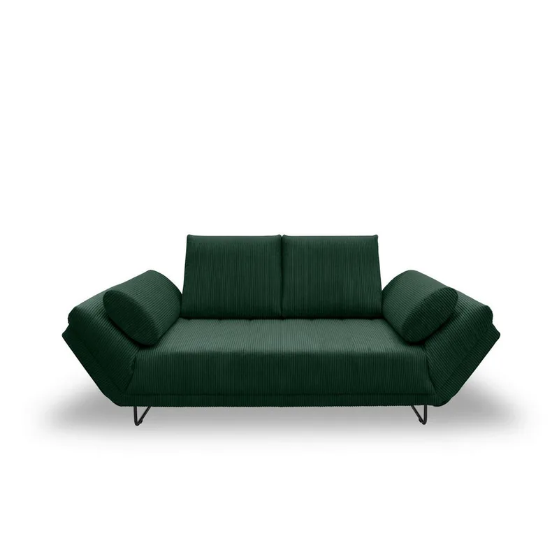 Canapea Extensibila Mid.You Textil Verde Inchis