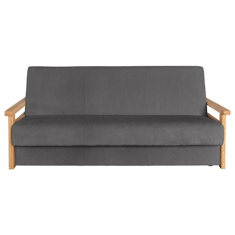 Canapea Extensibila P & B Textil Grafit 2 Locuri