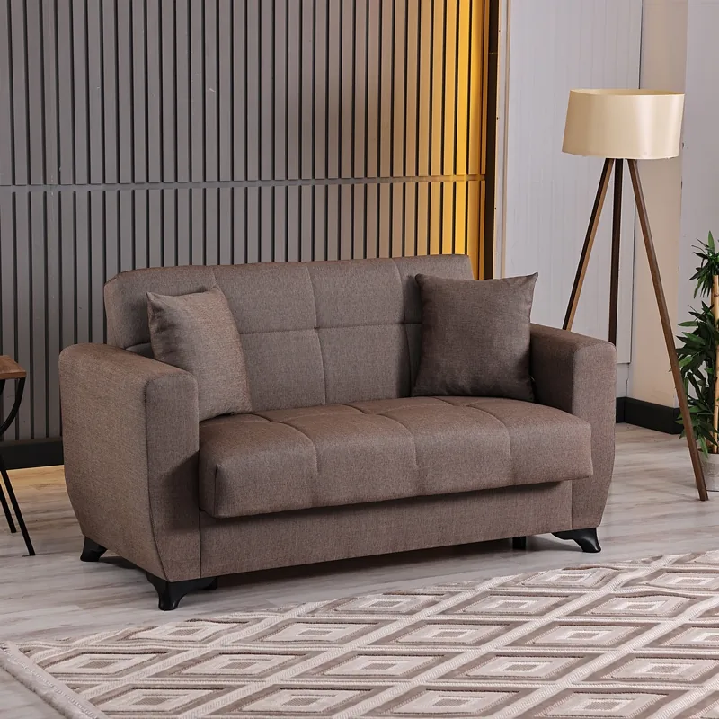 Canapea Extensibila Pako Modesto 2 Locuri Maro 153x84x86cm