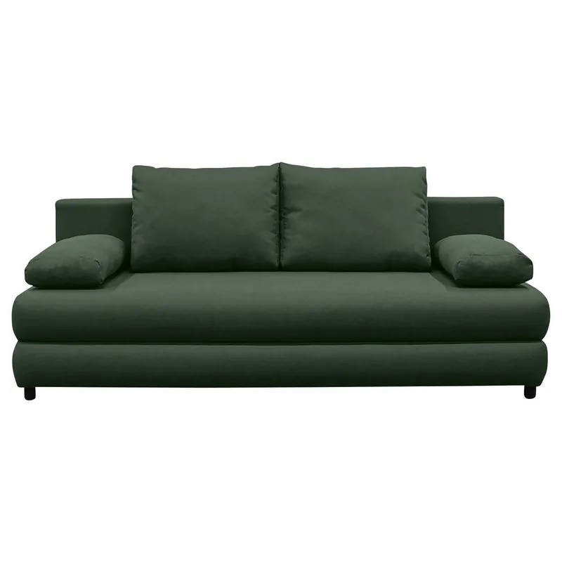 Canapea Extensibila P&B Textil Verde 2 Locuri