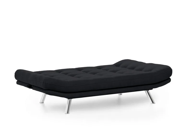 Canapea Extensibila Salvador Misa 3 Locuri Negru - imagine 4