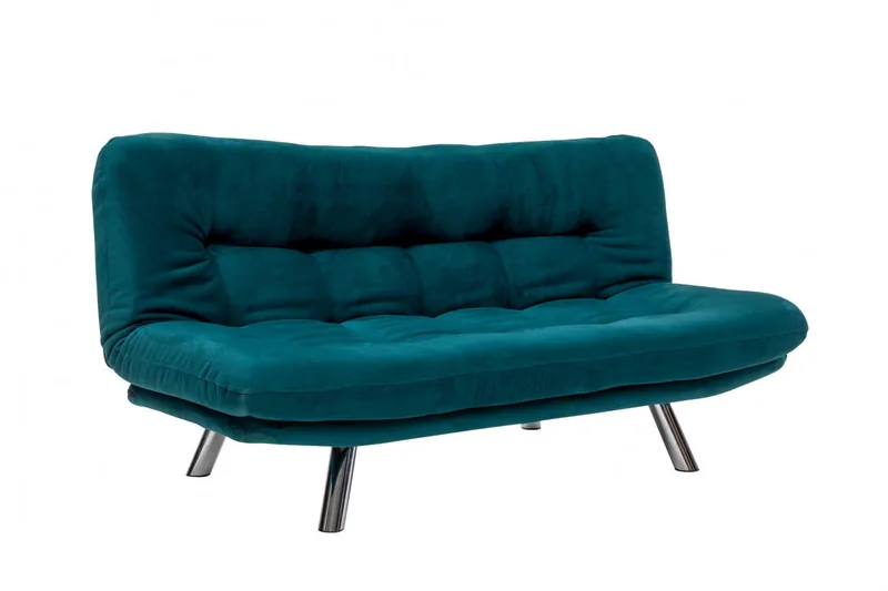Canapea Extensibila Salvador Misa Small Sofabed 3 Locuri Verde Petrol - imagine 4