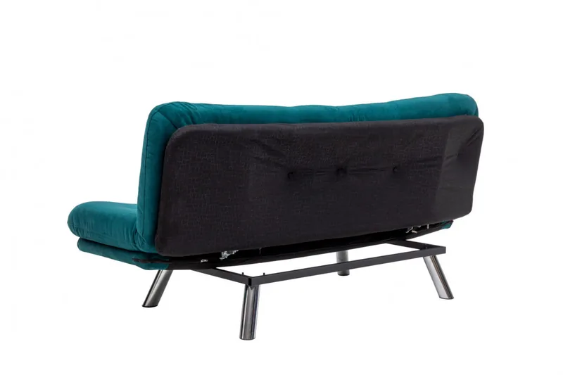 Canapea Extensibila Salvador Misa Small Sofabed 3 Locuri Verde Petrol - imagine 8