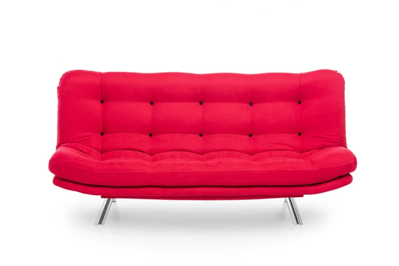 Canapea Extensibila Salvador Misa Sofabed 3 Locuri Rosu - imagine 4