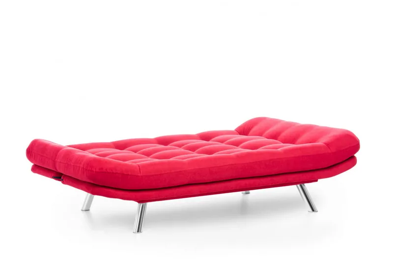 Canapea Extensibila Salvador Misa Sofabed 3 Locuri Rosu - imagine 7