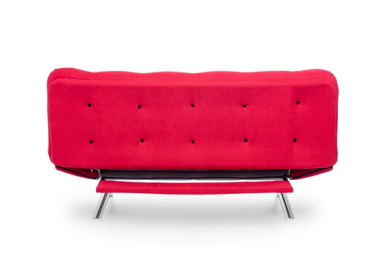 Canapea Extensibila Salvador Misa Sofabed 3 Locuri Rosu - imagine 9