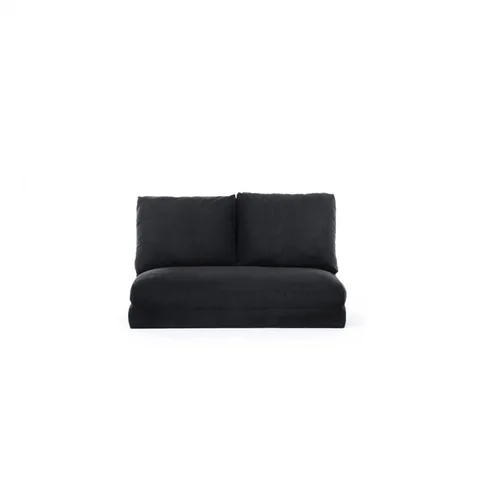 Canapea Extensibila Salvador Taida 2 Locuri Negru - imagine 5