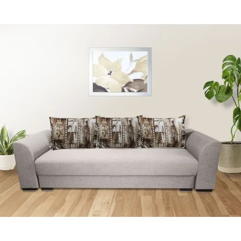 Canapea Extensibila Spectral Mobila Lindo N04 140x190cm Maro