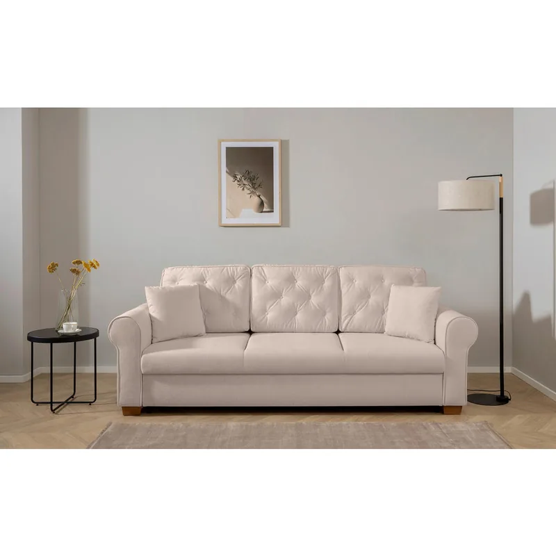Canapea Extensibila Textil Mid.You Taupe