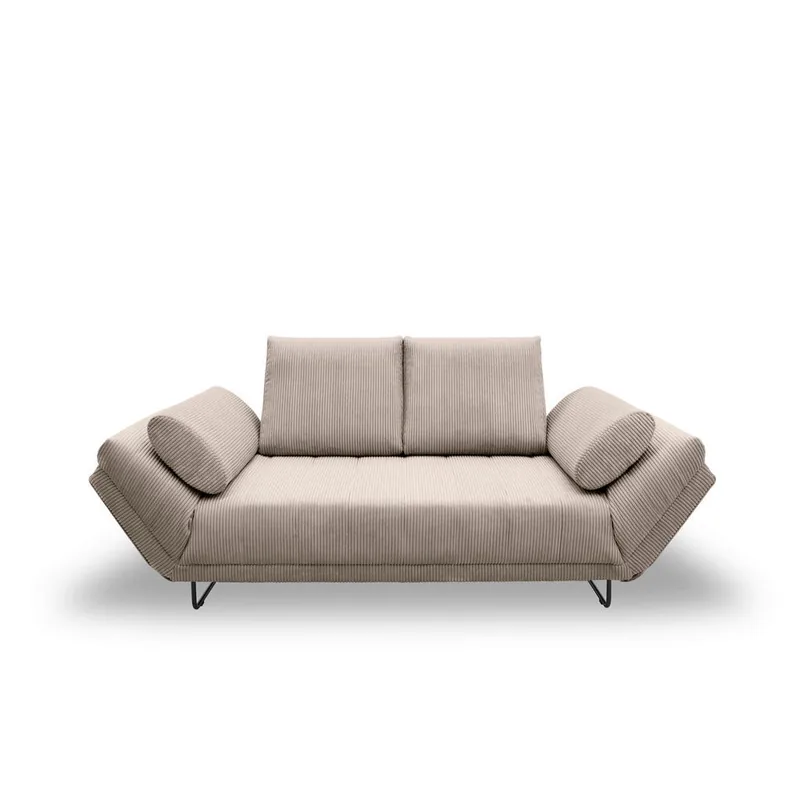Canapea Extensibila Textil Taupe MID.YOU