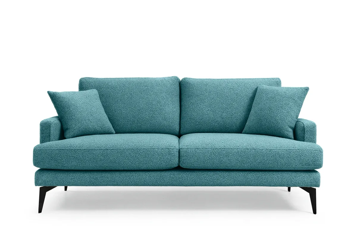 Canapea Fixa 2 Locuri Prestige Azurro 175x90x85cm