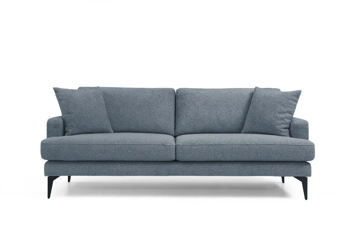 Canapea Fixa Azurro 3 Locuri 205x90x85cm Prestige