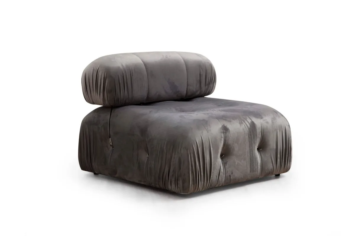 Canapea Modulara Bubble Gri 95x95x75cm Salvador
