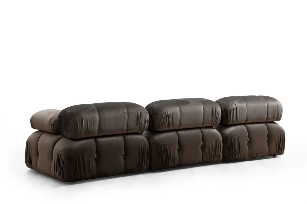Canapea Modulara Bubble Gri 95x95x75cm Salvador - imagine 2