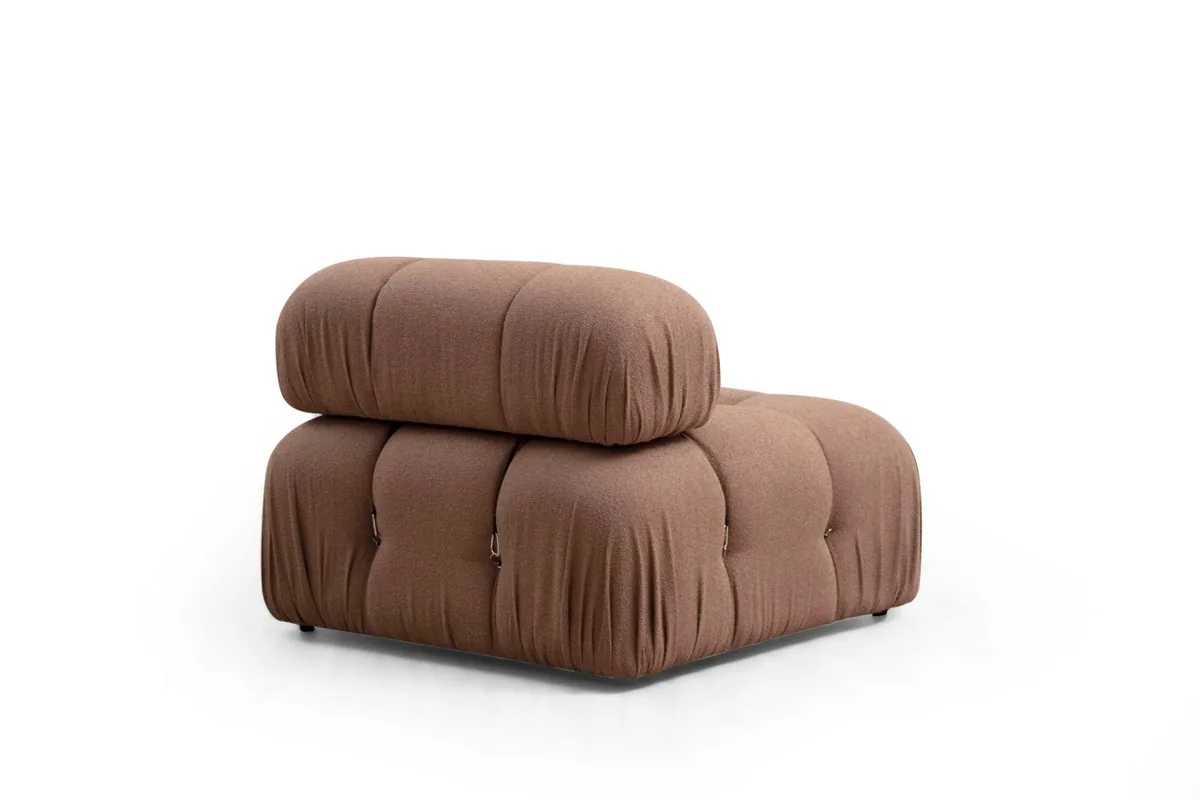 Canapea Modulara Bubble O1 Maro 95x95x75cm - imagine 2