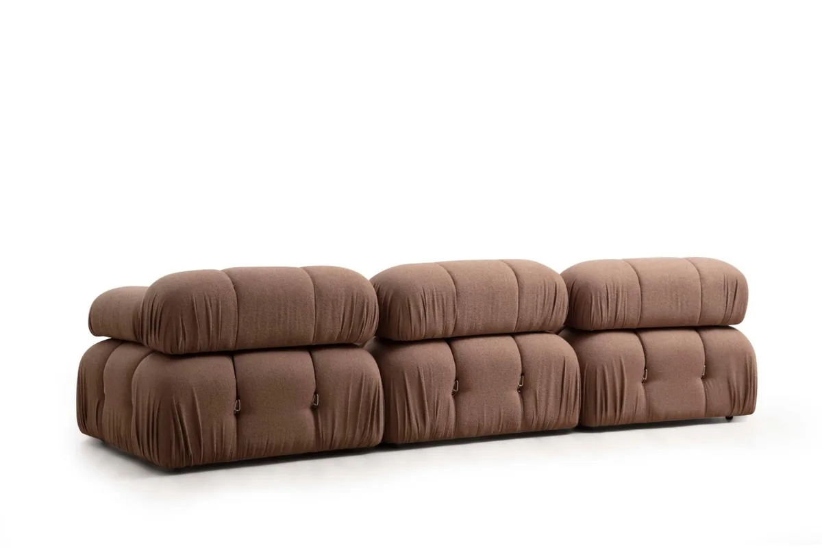 Canapea Modulara Bubble O1 Maro 95x95x75cm - imagine 3