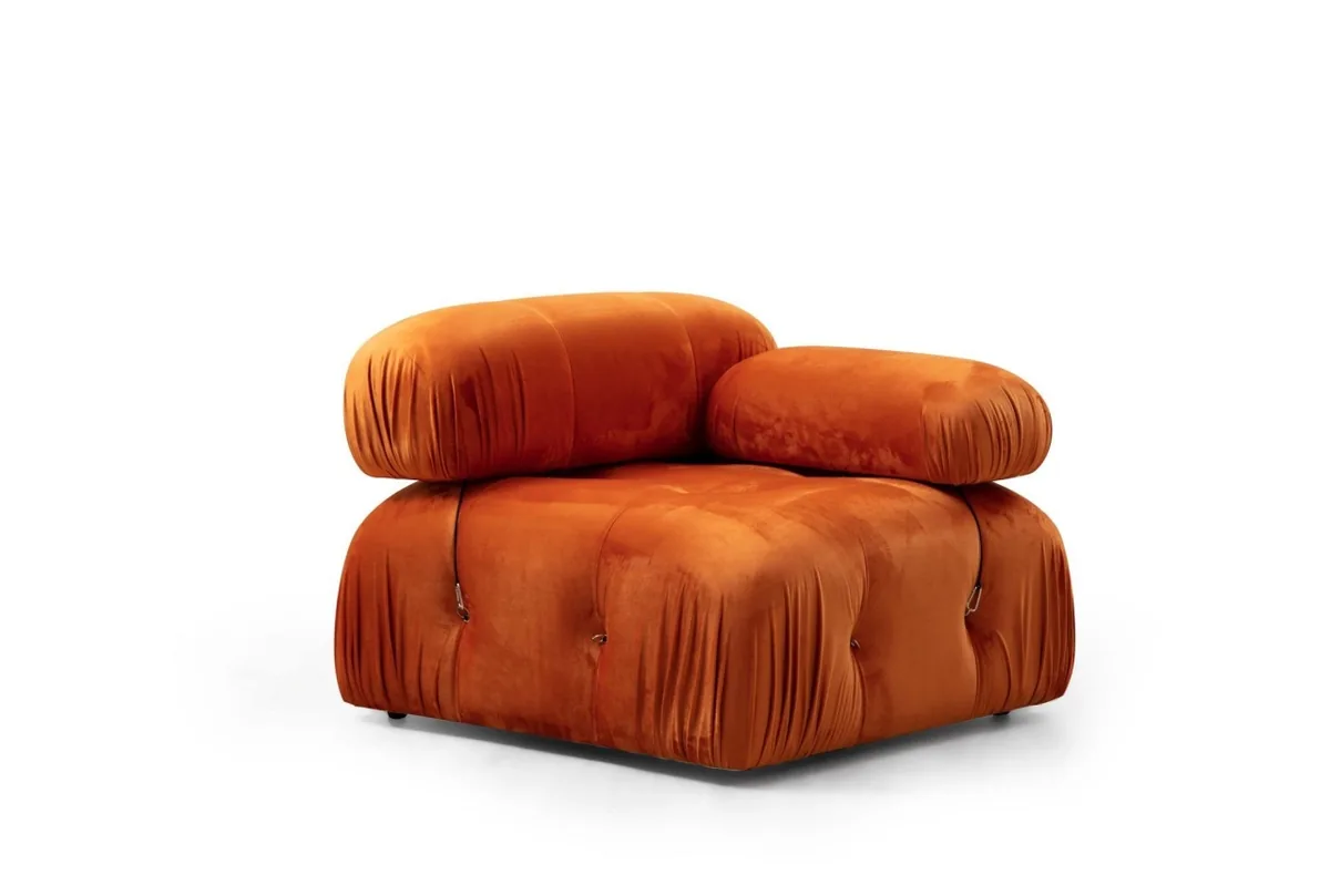 Canapea Modulara Bubble Salvator Portocaliu 95x95x75cm