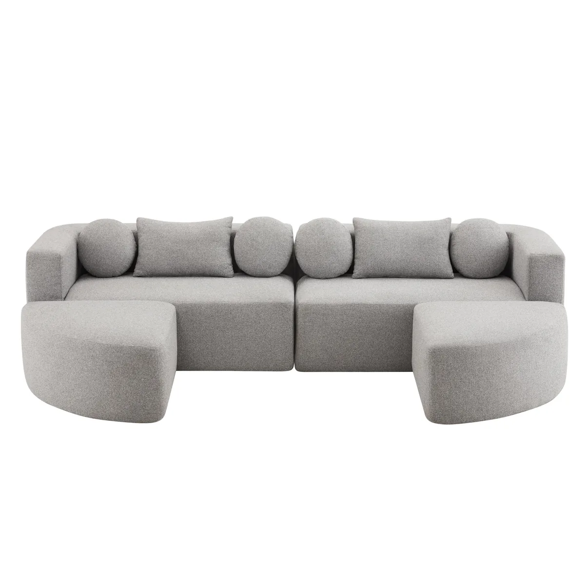 Canapea Modulara cu Functie de Dormit RN Store Gri