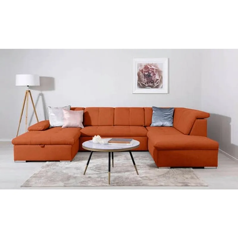Canapea Modulara MID.YOU Textil Teracota