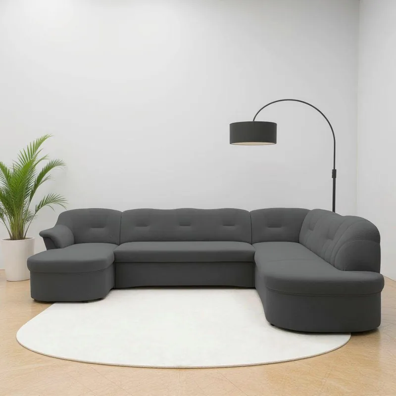 Canapea Modulara Mid.You U 4 Locuri Gri Inchis xxxlutz.ro_001776009123