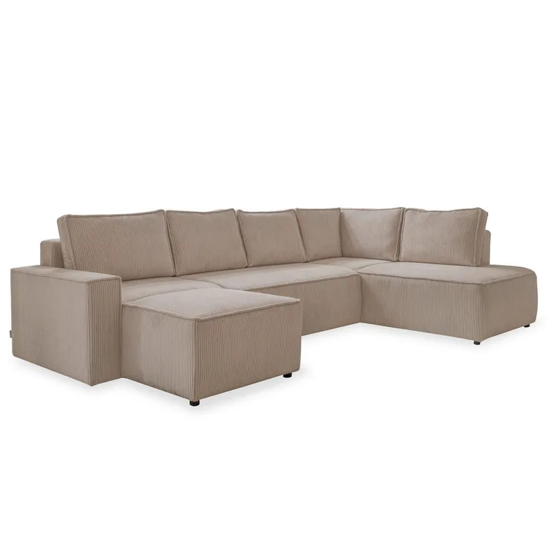 Canapea Modulara Mid.You U 8 Locuri Taupe