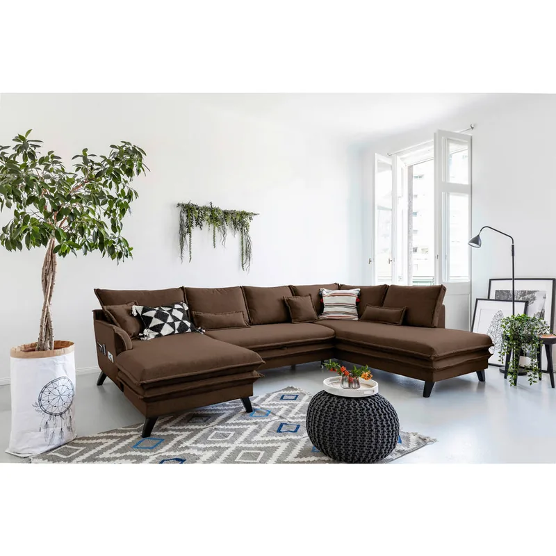 Canapea Modulara P&B Textil Maro