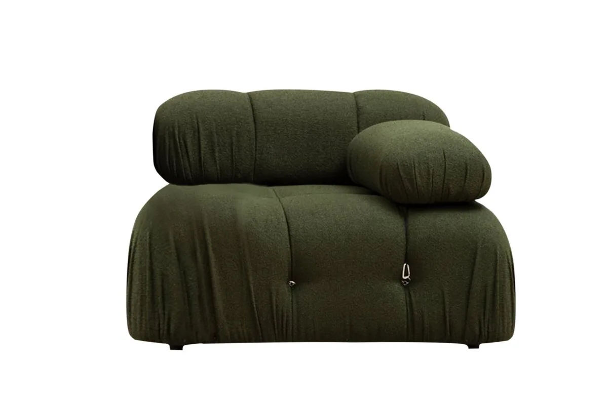 Canapea Modulara Salvador Bubble 1R Verde 95x95x75cm - imagine 6