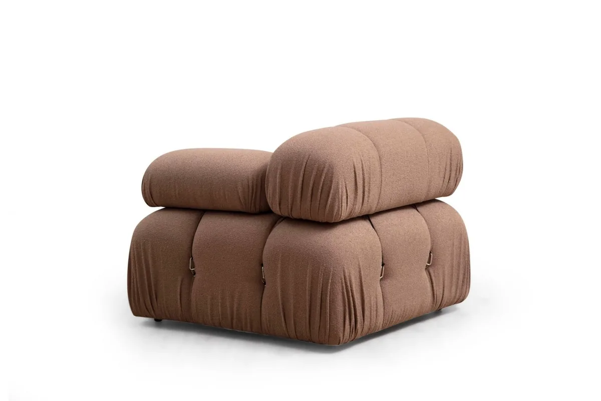 Canapea Modulare Bubble 1R Maro 95x95x75cm - imagine 2