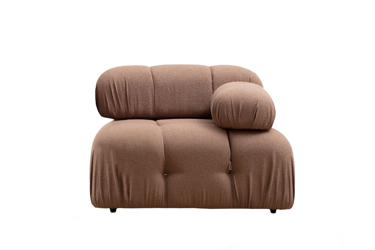Canapea Modulare Bubble 1R Maro 95x95x75cm - imagine 7