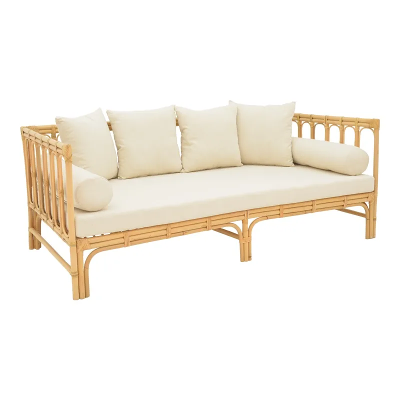 Canapea Pako World Alessa 3 Locuri Alb 200x100x76cm - imagine 2