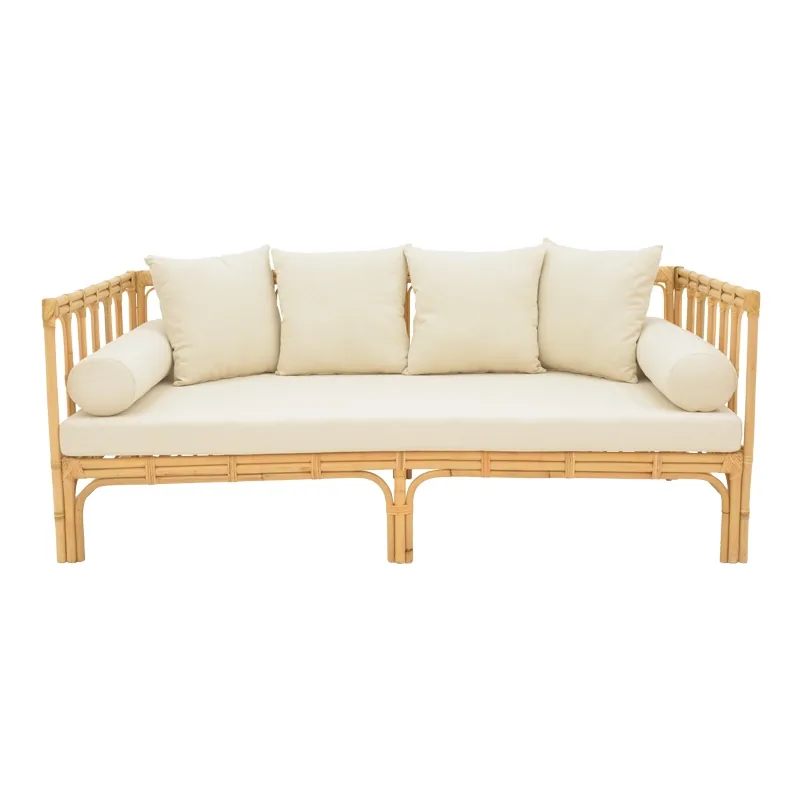 Canapea Pako World Alessa 3 Locuri Alb 200x100x76cm - imagine 3