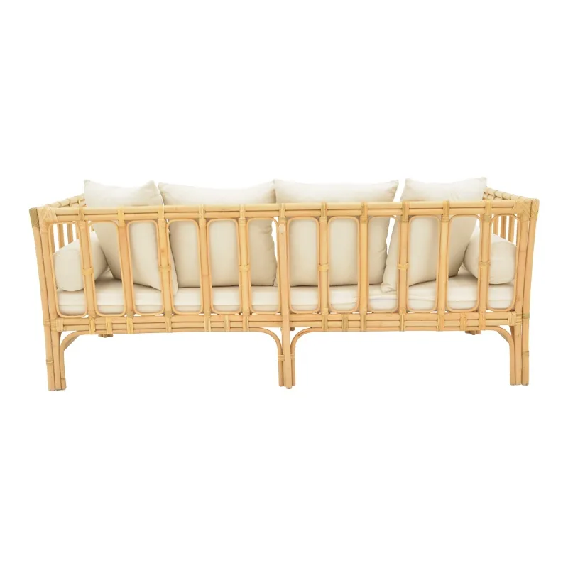 Canapea Pako World Alessa 3 Locuri Alb 200x100x76cm - imagine 5