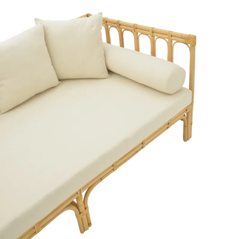 Canapea Pako World Alessa 3 Locuri Alb 200x100x76cm - imagine 6
