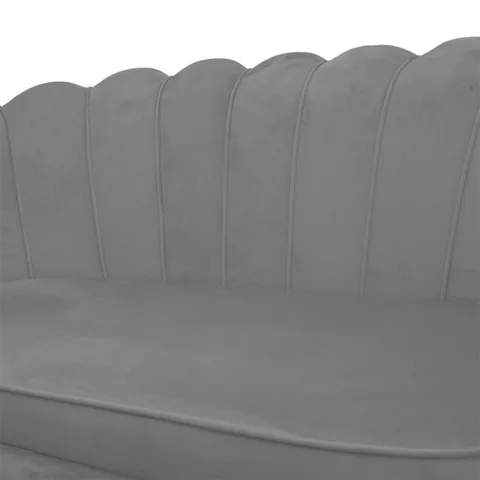 Canapea Pako World Daimon 2 Locuri Gri 134x70x77cm - imagine 5