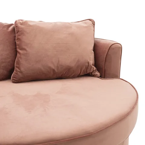 Canapea Pako World Round Rozaliu 123x120x85cm - imagine 6